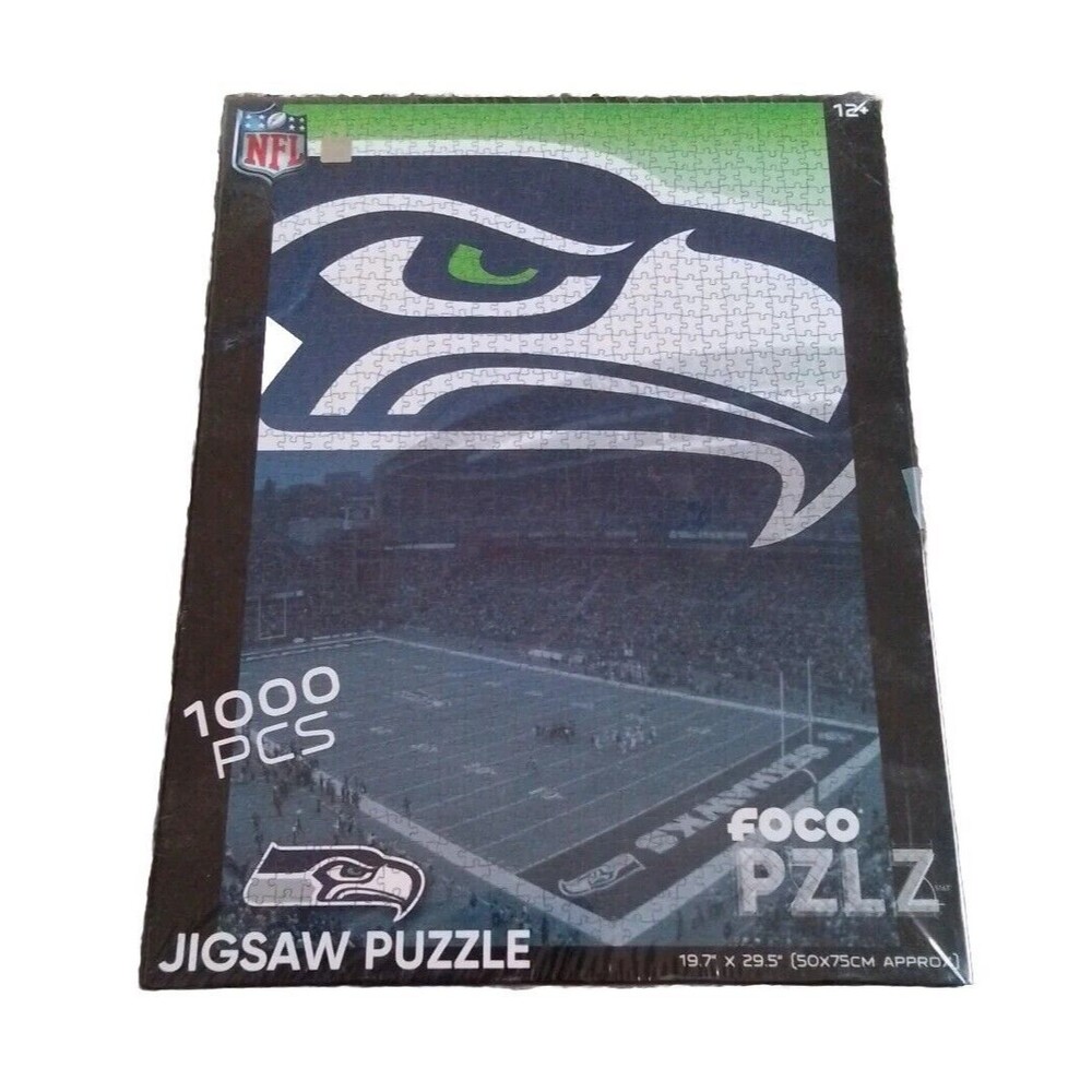 Seattle Seahawks CenturyLink Field Stadium 1000 Pc Jigsaw Puzzle Foco PZLZ NEW